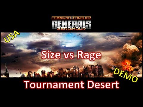 Zero Hour - Epic - Size vs Rage - Tournament Desert - USA vs Demo