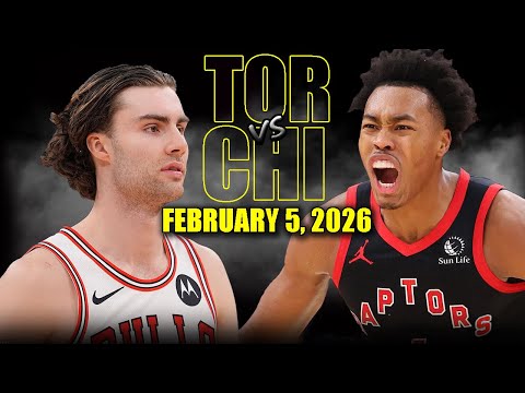 Toronto Raptors vs Chicago Bulls Full Game Highlights – February 5, 2026 | NBA Season