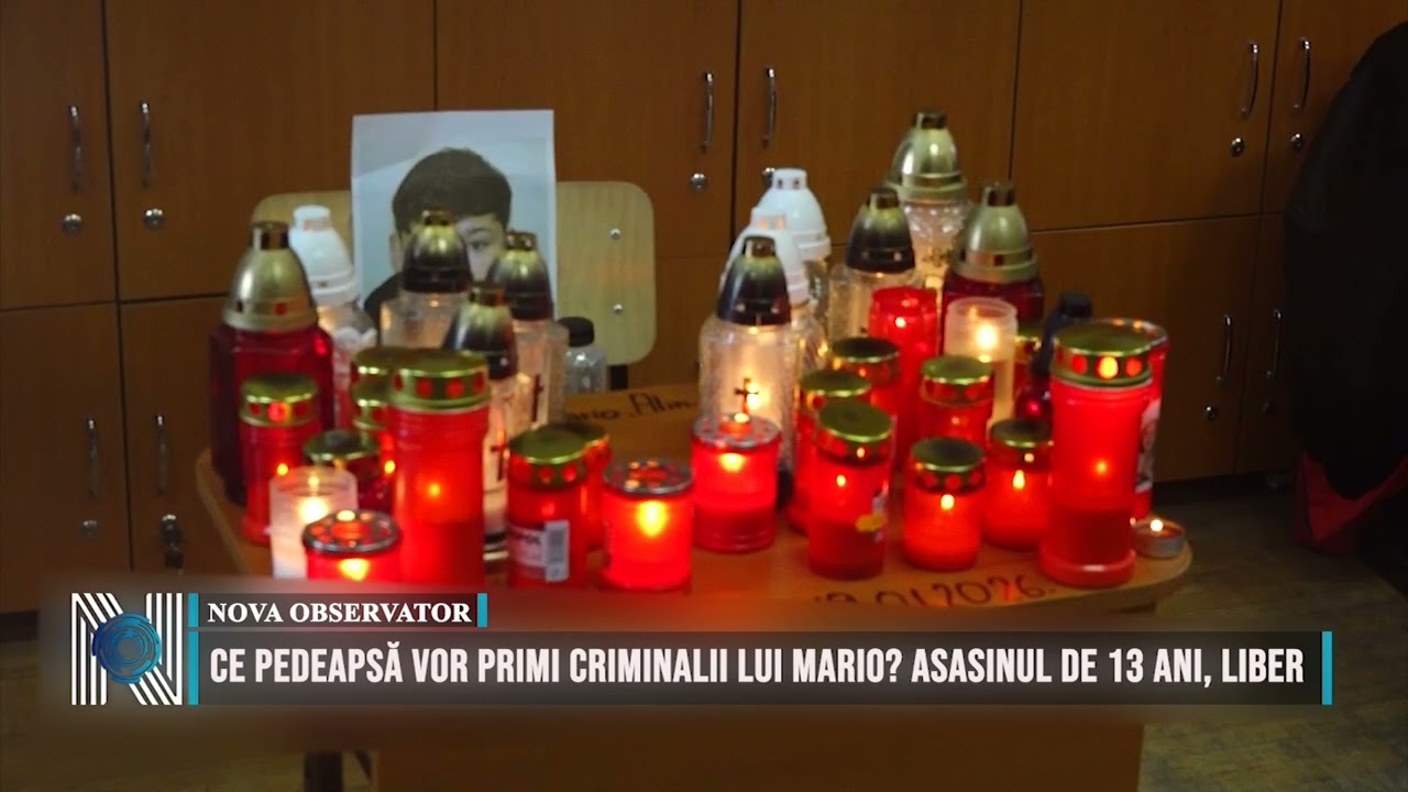 CE PEDEAPSĂ VOR PRIMI CRIMINALII LUI MARIO? ASASINUL DE 13 ANI, LIBER