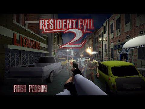Resident Evil 2: First Person - PS1 Style [PC] Playthrough