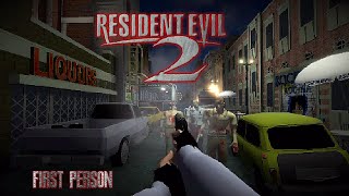 Resident Evil 2: First Person - PS1 Style [PC] Playthrough