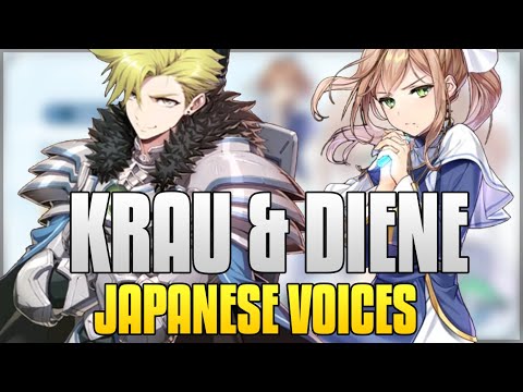 Epic Seven - KRAU & DIENE (Japanese Voices) !!!