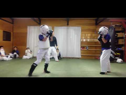 小学5年生 スパーリング