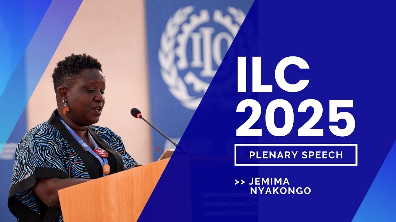 Discurso plenario de Jemima Nyakongo