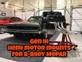 GEN III Hemi Motor Mounts for B-Body Mopar - 1968 Charger - MUST WATCH IF USING 2003-2008 A/C!