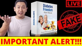 DIABETES FREEDOM REVIEW IMPORTANT ALERT How Does Diabetes Freedom Works? Diabetes Freedom