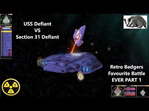 USS Defiant VS Section 31 Defiant | RBG's Favourite Video Part 1! | Star Trek Ship Battle |