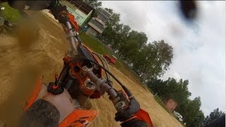 preview picture of video 'KTM 300 EXC goes Motocross'