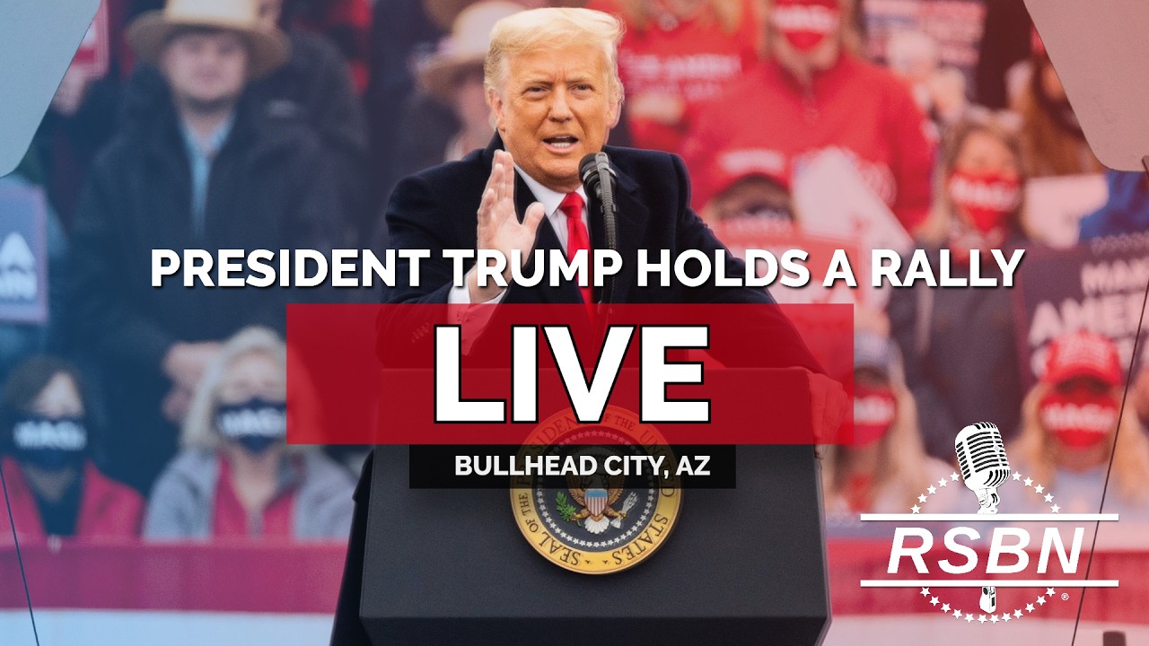 LIVE: President Trump Holds a Rally in Bullhead City, AZ - 10/14/26