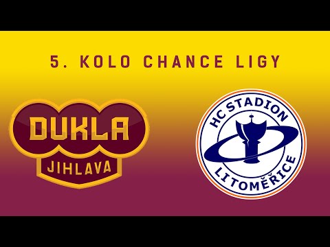 5. kolo (21.9.2019) HC Dukla Jihlava - HC Stadion Litoměřice