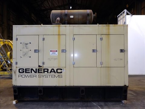 Used- Generac 500 kW standby diesel generator set - stock # 46771001
