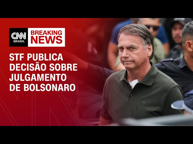 STF publica decisão que condenou Bolsonaro e abre prazo para recursos | CNN NOVO DIA