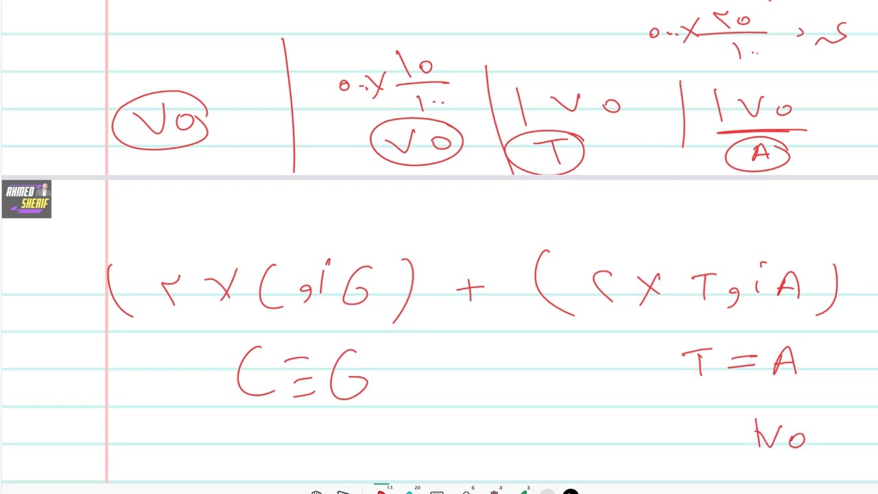 الزتونة: كل قوانين ومسائل الـ DNA في مسألة واحدة شاملة! 🧬 أحياء تالتة ثانوي 2026