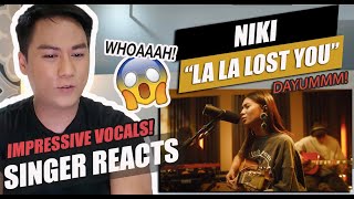 Download lagu NIKI - La La Lost You (Live) | Acoustic Sessions | SINGER REACTION mp3 Download lagu NIKI - La La Lost You (Live) | Acoustic Sessions | SINGER REACTION mp3