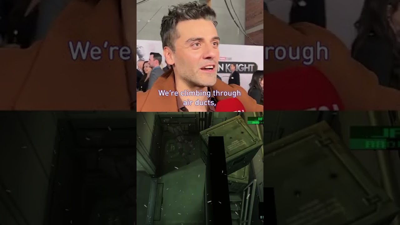 Oscar Isaac gives Metal Gear Solid movie update #metalgearsolid #solidsnake #shorts