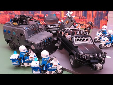 Playmobil CITY ACTION 🎬 Die BESTEN Schlachten zwischen POLIZEI, GANGSTER, FEUERWEHR und SOLDATEN!
