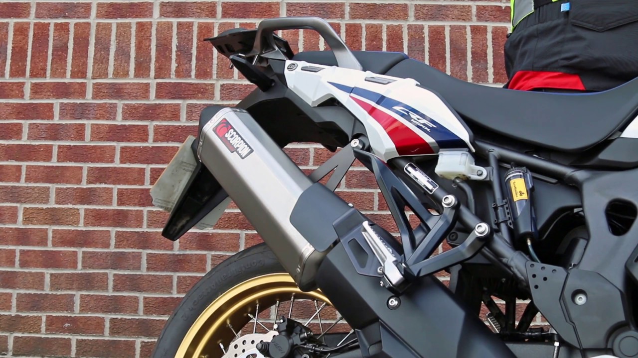 Scorpion Serket Parallel Exhaust - Honda CRF1000L Africa Twin (15-19) Video
