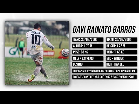 Davi Rainato Barros - Meia / Extremo