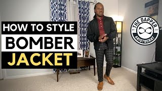 Bomber Jacket Style | How to Style a Mens Bomber Jacket