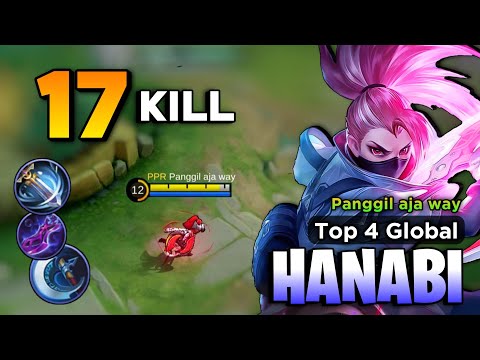 Goldlane Hanabi Late Game Monster [ Hanabi Best Build Top Global ] Panggil aja way - Mobile Legends
