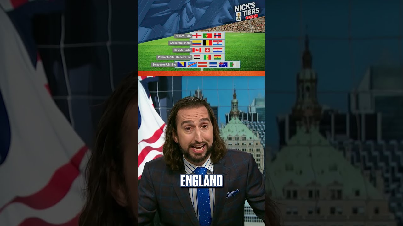 Brazil and Argentina are on a collision course on Nick's Tiers #soccer #brazil #worldcup