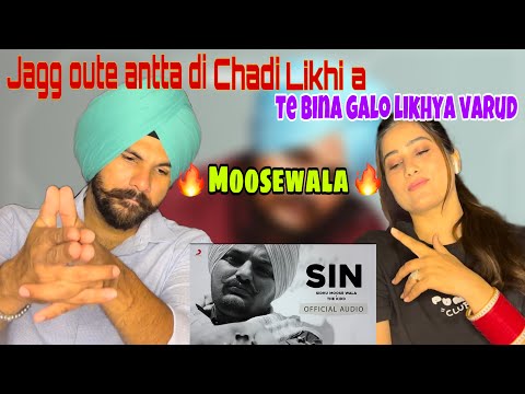 Sidhu Moosewala Sin song Reaction Video | punjabi new song | Sidhu mossewala new song| 