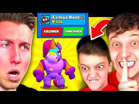 Ich PRANKE iCRIMAX als KLEINER JUNGE in BRAWL STARS, bis er AUSRASTET! 🤣