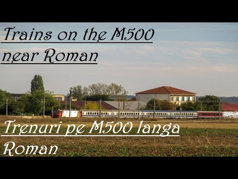 Trenuri pe M500 langa Roman (20-23.10.2019)