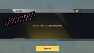 How To FIX AUTHORIZATION ERROR in COD Mobile 100% Problem FIX