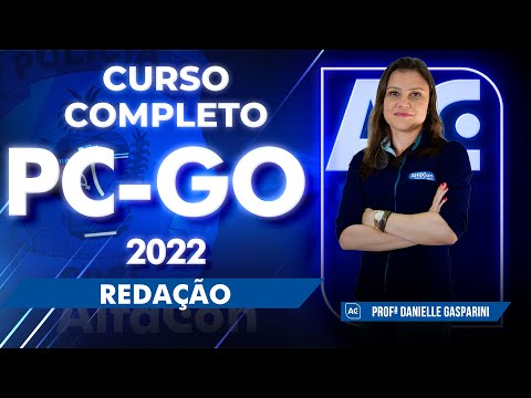 Curso Completo PC GO 2022 - Redação - AlfaCon