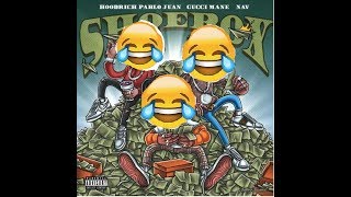 (Bass boosted) Hoodrich Pablo Juan ft Gucci Mane &amp; Nav - Shoebox