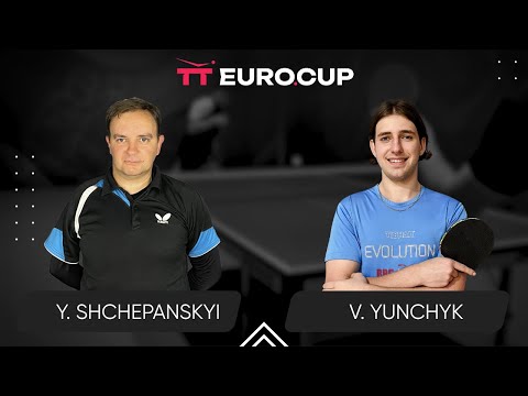 13:40 Yurii Shchepanskyi - Valentyn Yunchyk 06.07.2024 TT Euro.Cup Ukraine Elite. TABLE 3