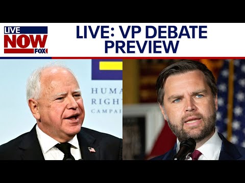 NEWS 10/1: VP Debate Previews, Walz, Vance to face off ... - YouTube