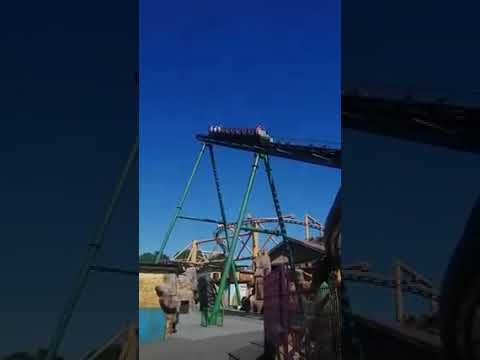 Colossus  Roller Coaster at Thorpe Park Resort United Kingdom