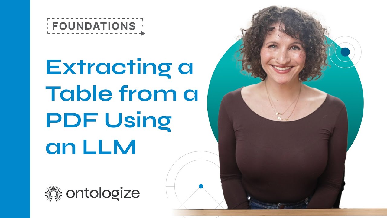 Extracting a Table from a PDF Using an LLM