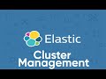 Elastic Search Certified Engineer Course Cluster Management Topic