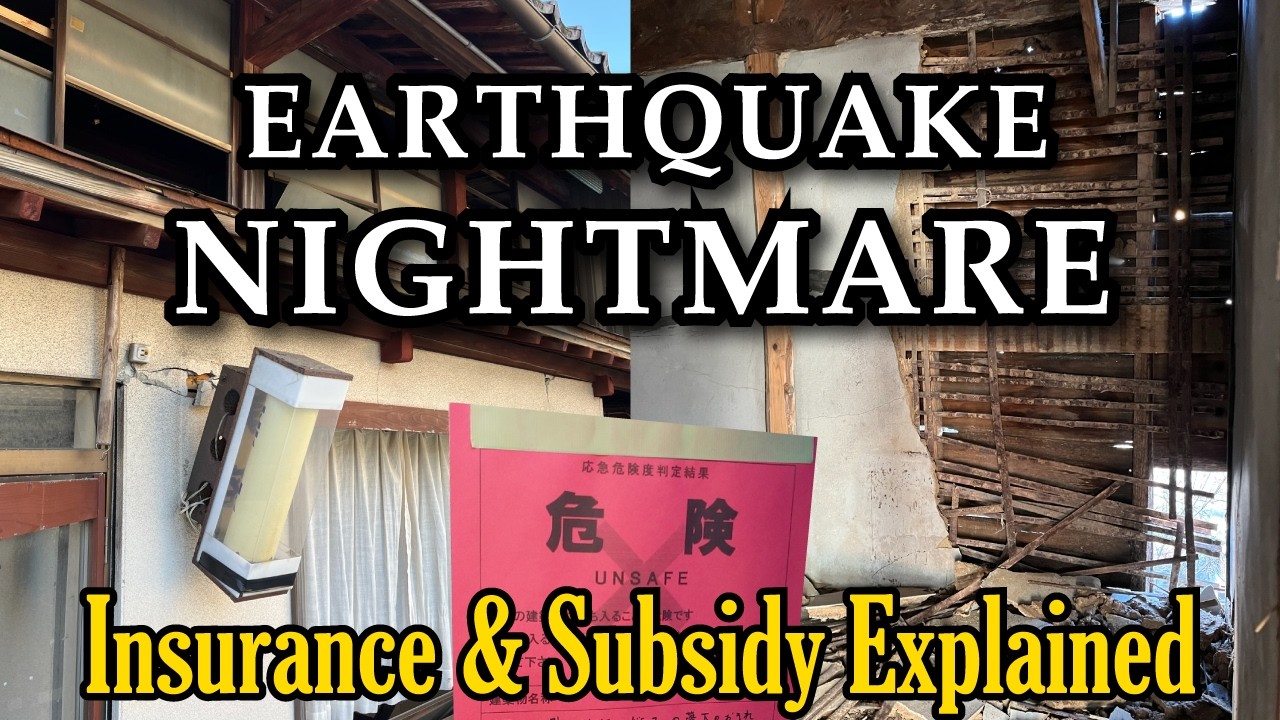 I demolished my Akiya hit by a MegaQuake: The Nightmare I avoided with Insurance & Subsidies