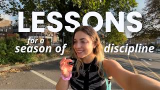 Lessons entering a season of discipline (routines, dealing with FOMO, growth mindset)