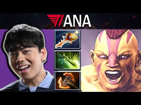 Anti-Mage Dota 2 7.32 Gameplay T1.Ana with Divine Rapier and Battlefury #dota2 #dota2gameplay