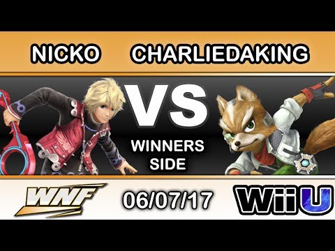 WNF 2.5 - FAD | Nicko (Shulk) Vs. LH | Charliedaking (Fox) Winners Side - Smash Wii U