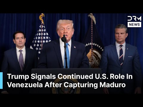 President Trump Announces Maduro To Stand Trial In United States | DRM News | AC1F