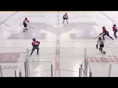 Skokie Flyers PeeWee1 2019-2020 vs Columbus Capitals L 6-4 (2)