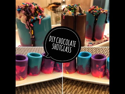 DIY CHOCOLATE SHOT GLASS!!