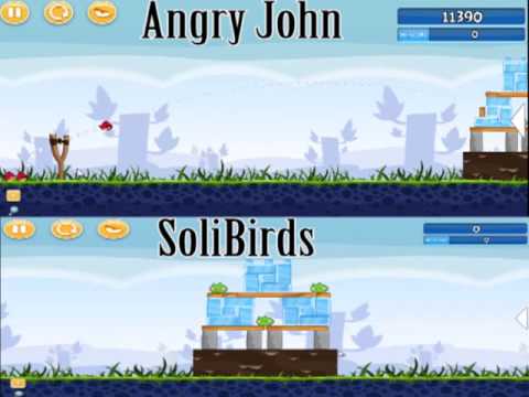 Schlag den John St. 3 Runde 11 - Angry Birds