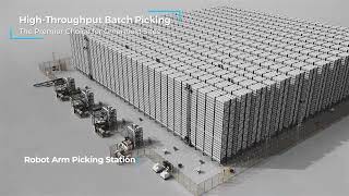 RoboShuttle V5   End to End Tote to Person Automation by Geek+