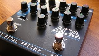 Video thumbnail for A/DA APP-1 Pedal Preamp by Brett Kingman