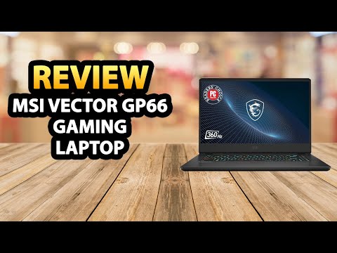 MSI Vector GP66 15.6" FHD Gaming Laptop ✅ Review