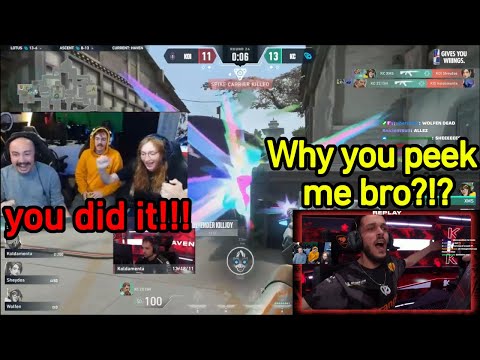 SIDESHOW & Karmine Corp WIN against KOI || Best part with NIVERA & Double OP plan at 3:34 and 5:24