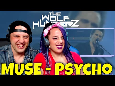 Metal Band Reacts To MUSE - Psycho [LIVE at the Mayan] THE WOLF HUNTERZ Reactions