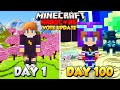 I Survived 100 Days In Minecraft S VOTE Update